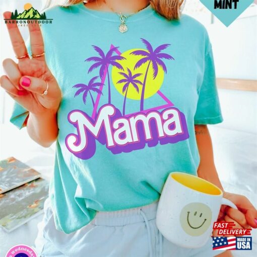 Mama Shirt Retro Comfort Colors T-Shirt For Summer Classic Unisex