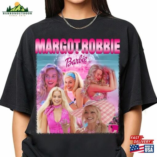 Margot Robbie 90S Comfort Colors Shirt Barbie Hoodie T-Shirt