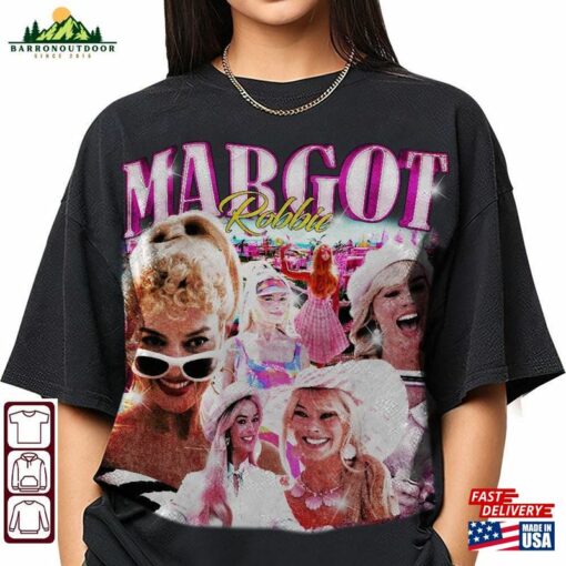 Margot Robbie 90S Vintage Shirt Tee T-Shirt Unisex