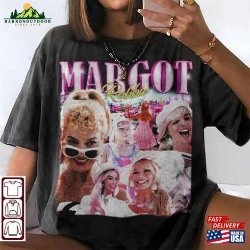 Margot Robbie 90S Vintage Shirt Tee T-Shirt Unisex