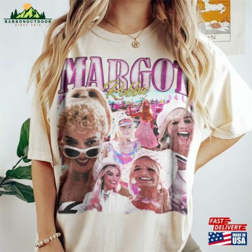 Margot Robbie 90S Vintage Shirt Tee T-Shirt Unisex