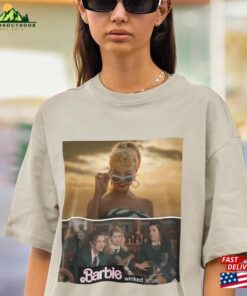 Margot Robbie Barbie 2023 Shirt Wink At Us Meme Unisex Classic