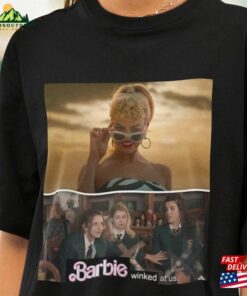 Margot Robbie Barbie 2023 Shirt Wink At Us Meme Unisex Classic