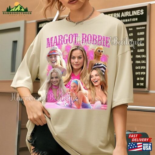 Margot Robbie Barbie Comfort Colors® Shirt Poster Tee Unisex T-Shirt