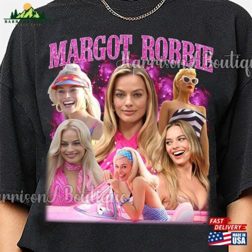 Margot Robbie Barbie Comfort Colors® Shirt Poster Tee Unisex T-Shirt