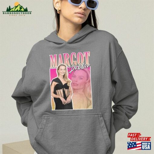 Margot Robbie Barbie Movie T-Shirt 2023 Vintage Retro 90S Style Ms Baby Graphic Tee Unisex Sweatshirt