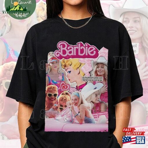 Margot Robbie Barbie Poster Shirt Graphic Doll T-Shirt Sweatshirt