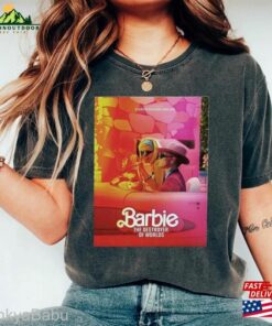 Margot Robbie Barbie Poster Shirt Graphic Doll T-Shirt Sweatshirt 3 Margot Robbie Barbie Poster Shirt Graphic Doll T Shirt Sweatshirt 4