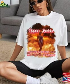 Margot Robbie Barbie Shirt Oppenheimer Oppen Unisex T-Shirt Margot Robbie Barbie Shirt Oppenheimer Oppen Unisex T-Shirt