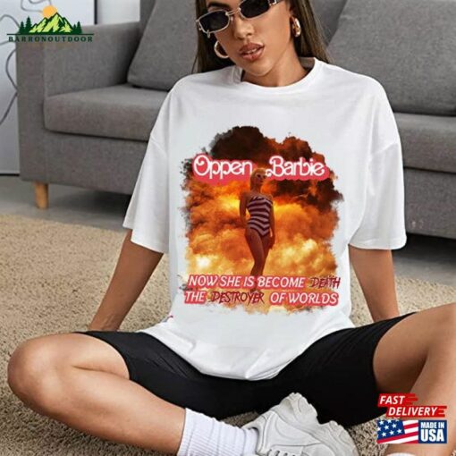 Margot Robbie Barbie Shirt Oppenheimer Oppen Unisex T-Shirt