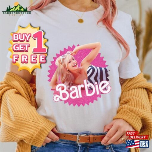 Margot Robbie Barbie T-Shirt Trendy Movie Shirt Hoodie