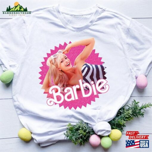 Margot Robbie Barbie T-Shirt Trendy Movie Shirt Hoodie