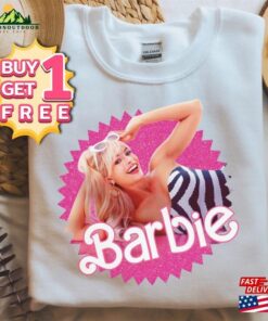 Margot Robbie Barbie T-Shirt Trendy Movie Shirt Hoodie 2 Margot Robbie Barbie T Shirt Trendy Movie Shirt Hoodie 3