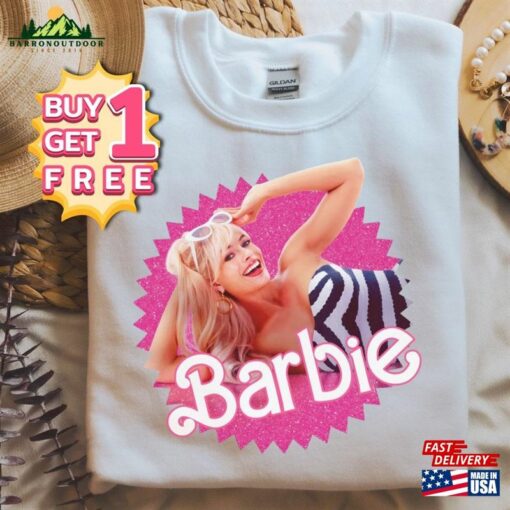 Margot Robbie Barbie T-Shirt Trendy Movie Shirt Hoodie