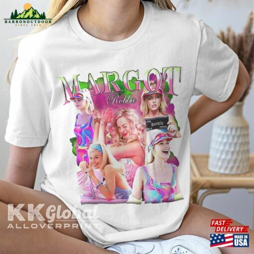 Margot Robbie Barbie Vintage 2023 Shirt Graphic T-Shirt Classic