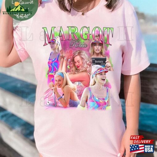 Margot Robbie Barbie Vintage 2023 Shirt Graphic T-Shirt Unisex