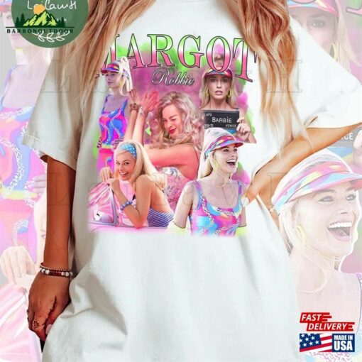 Margot Robbie Barbie Vintage 2023 Shirt Graphic T-Shirt Unisex