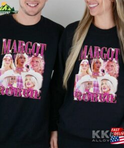 Margot Robbie Barbie Vintage 2023 Shirt Graphic Unisex Hoodie 3 Margot Robbie Barbie Vintage 2023 Shirt Graphic Unisex Hoodie 4