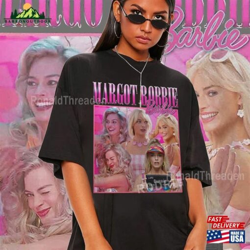 Margot Robbie Barbie Vintage Retro Shirt Sweatshirt 2023 Classic