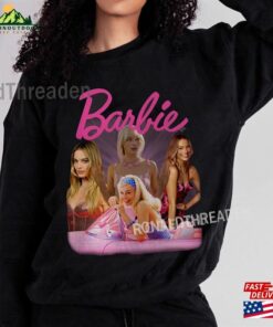 Margot Robbie Barbie Vintage Retro Shirt Sweatshirt 2023 Hoodie T-Shirt