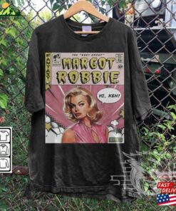 Margot Robbie Comic Shirt 90S Vintage Merch Book Art Ms Baby 2023 Retro Graphic Tee Unisex Gift Hoodie V1 Classic T-Shirt Margot Robbie Comic Shirt 90S Vintage Merch Book Art Ms Baby 2023 Retro Graphic Tee Unisex Gift Hoodie V1 Classic T-Shirt