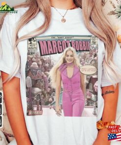 Margot Robbie Comic Shirt 90S Vintage Merch Book Art Sick Boy Album World Tour Ticket 2023 Graphic Tee Gift For Fan V4 Classic Sweatshirt