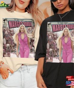 Margot Robbie Comic Shirt 90S Vintage Merch Book Art Sick Boy Album World Tour Ticket 2023 Graphic Tee Gift For Fan V4 Classic Sweatshirt 2 Margot Robbie Comic Shirt 90S Vintage Merch Book Art Sick Boy Album World Tour Ticket 2023 Graphic Tee Gift For Fan V4 Classic Sweatshirt 3