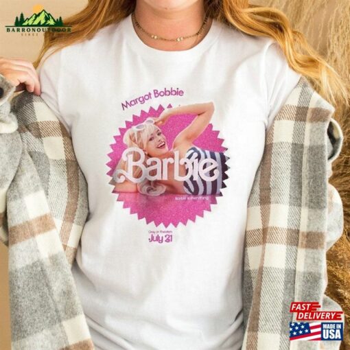 Margot Robbie Movie T-Shirt Barbie 2023 Shirt Oppenheimer Tee Inspired Sweatshirt Classic