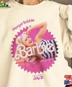 Margot Robbie Movie T-Shirt Barbie 2023 Shirt Oppenheimer Tee Inspired Sweatshirt Classic