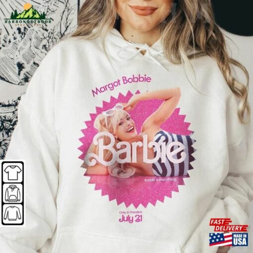 Margot Robbie Movie T-Shirt Barbie 2023 Shirt Sweatshirt Classic