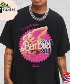 Margot Robbie Movie T-Shirt Tees Barbie 2023 Shirt Classic Hoodie