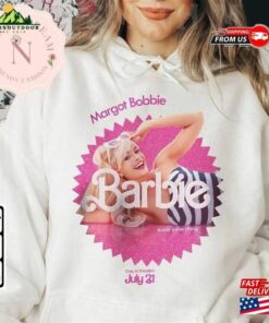 Margot Robbie Movie T-Shirt Tees Barbie 2023 Shirt Unisex