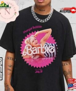 Margot Robbie Movie T Shirt Tees Barbie 2023 Shirt Unisex 3
