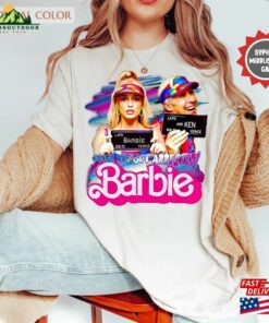 Margot Robbie Ryan Gosling Barbie 2023 Shirt Sweatshirt T-Shirt 3 Margot Robbie Ryan Gosling Barbie 2023 Shirt Sweatshirt T Shirt 4
