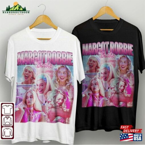 Margot Robbie Shirt 90S Vintage Tee T-Shirt Hoodie