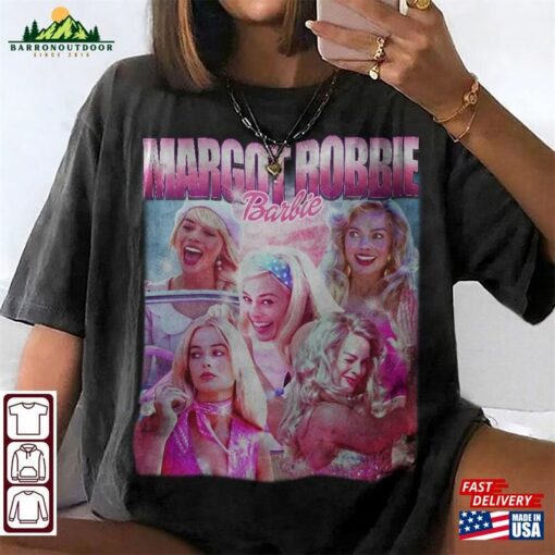 Margot Robbie Shirt 90S Vintage Tee T-Shirt Hoodie