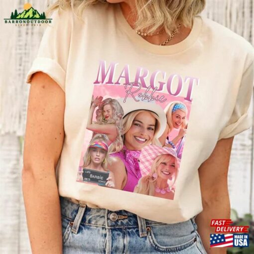 Margot Robbie Shirt Barbie 2023 Fan Hoodie Unisex