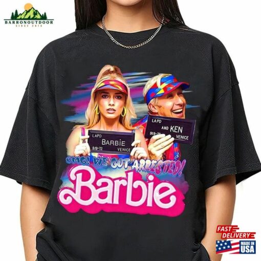 Margot Robbie Shirt Ryan Gosling Barbie Movie 2023 Unisex Hoodie