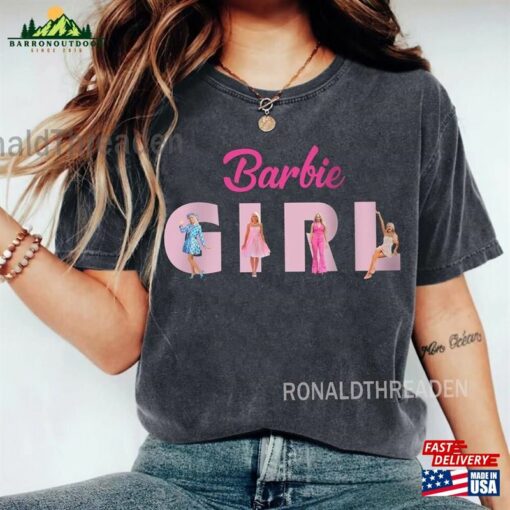 Margot Robbie Shirt Sweatshirt Barbie 2023 Hoodie T-Shirt