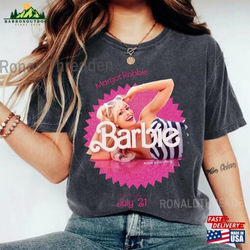 Margot Robbie Shirt Sweatshirt Barbie 2023 Unisex Classic