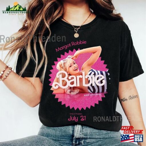 Margot Robbie Shirt Sweatshirt Barbie 2023 Unisex Classic