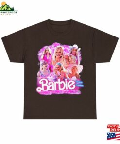 Margot Robbie Vintage 90S Shirt Barbie 2023 Movie Fan Unisex Hoodie 3
