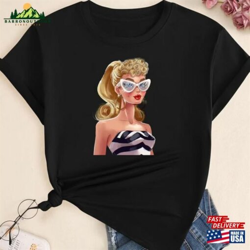 Margot Robbie Vintage Retro Shirt 2023 Sweatshirt Hoodie