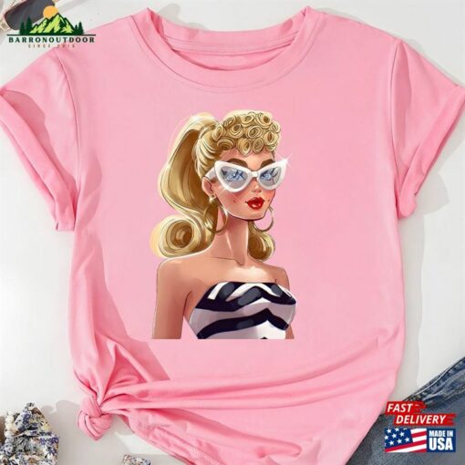 Margot Robbie Vintage Retro Shirt 2023 Unisex T-Shirt