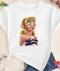 Margot Robbie Vintage Retro Shirt 2023 Unisex T Shirt 3
