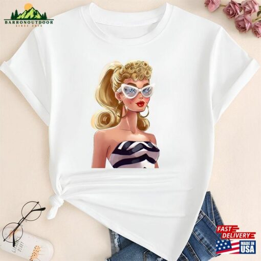 Margot Robbie Vintage Retro Shirt 2023 Unisex T-Shirt