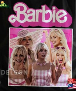 Margot Robbie Vintage Retro Shirt Barbie 2023 Classic Hoodie