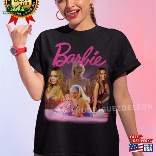 Margot Robbie Vintage Retro Shirt Barbie 2023 Classic Sweatshirt