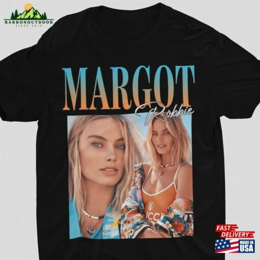 Margot Robbie Vintage Retro Shirt Barbie 2023 Hoodie Sweatshirt