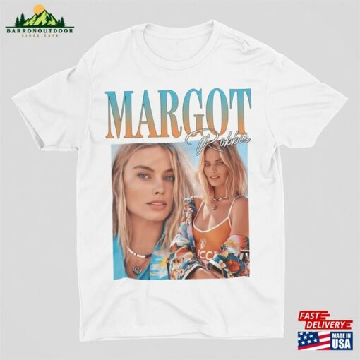 Margot Robbie Vintage Retro Shirt Barbie 2023 Hoodie Sweatshirt